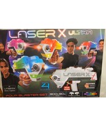 Laser X Revolution Blaster  4 Pack Blaster to Blaster Play No Vest  Requ... - £38.82 GBP