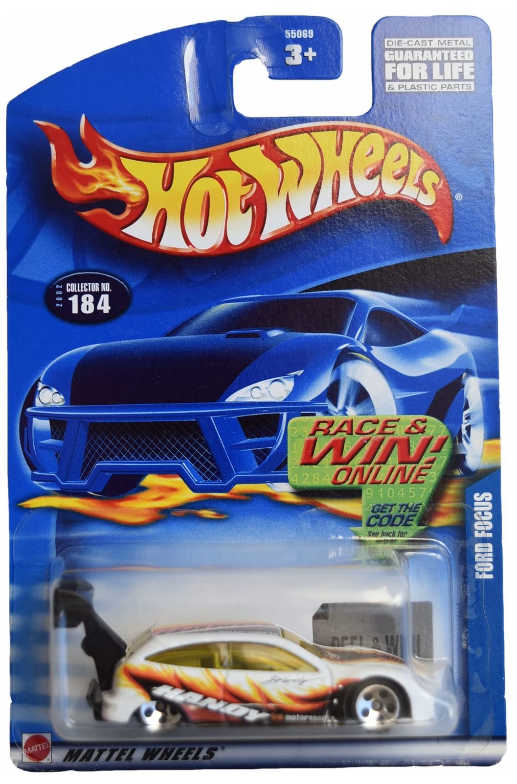 Hot Wheels Ford Focus - White #184 - $7.54