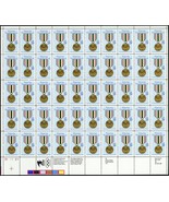 Operations Desert Shield &amp; Storm Sheet of Fifty 29 Cent Stamps Scott 2551 - £15.88 GBP