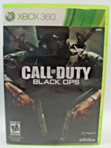 Call of Duty Black Ops XBOX 360 CIB COD Video Game Tested Works - £7.25 GBP