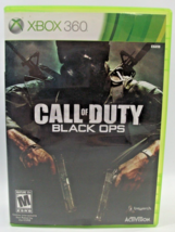 Call of Duty Black Ops XBOX 360 CIB COD Video Game Tested Works - $9.22