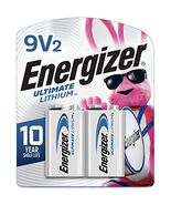 Energizer 9V Batteries, Ultimate Lithium 9 Volt Battery, 2 Count - $757.43 MXN
