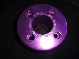 Marine Machine Angled  Dash Mount Spacer  Purple Anodized 5" diameter - $242.55