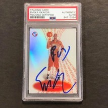 2004-05 Topps #021 Emeka Okafor Signed Card AUTO PSA Slabbed RC Bobcats - £39.95 GBP