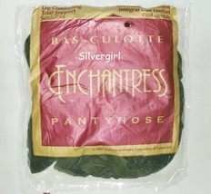 New Enchantress Pantyhose SZ M Black Cross Dresser - $9.99