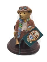 VTG Dept 56 Upstairs Downstairs Bears Freddy Bosworth Ready for a Spin 2018-4 - £14.42 GBP