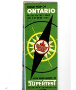 Ontario Canada (Vintage 1952) Map - $3.75 CAD