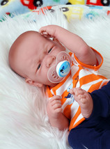 Baby Real Boy Reborn Doll Preemie Berenguer 15&quot; Newborn Soft Vinyl Life-... - £111.78 GBP