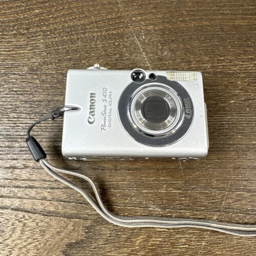 Canon PowerShot Digital ELPH S410 / Digital IXUS 430 4.0MP Digital Camera -... - £9.50 GBP