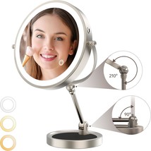 With A Height Adjustment Feature, A 360° Swivel, Two-Sided Travel Cosmetic - £57.20 GBP