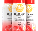 (3 Ct) Wilton Red Color Mist Food Color Spray For Cakes Cupcakes Cookies... - £14.07 GBP
