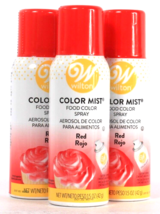 (3 Ct) Wilton Red Color Mist Food Color Spray For Cakes Cupcakes Cookies... - £13.93 GBP