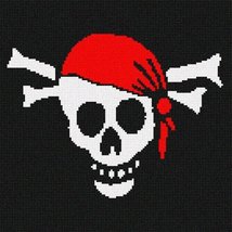 Pointseller Pirate Skull Needlepoint Kit - £61.37 GBP+