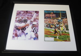 Mark Clayton Signed Framed 1984 Sports Illustrated Cover + Photo Set Dol... - $108.89