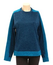 Adidas Blue Team Issue Pullover Fleece Crew Shirt Sweatshirt Women&#39;s  S  NWT - £55.12 GBP