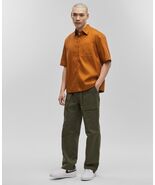 Mode of One Men's Relaxed-Fit Button-Down Shirt  Pecan Roast Brown-Medium - €16,94 EUR