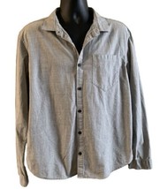 Patagonia Vjosa River Pima Organic Cotton Long Sleeve Button Up Shirt Mens Large - £29.87 GBP