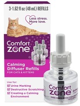Comfort Zone Calming Diffuser Refills For Cats and Kittens 3 count - $95.62