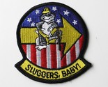 US NAVY F-14 TOMCAT SLUGGERS BABY EMBROIDERED PATCH 3 INCHES - £4.57 GBP