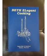 Jewish Cooking Temple Beth El Sisterhood COOKBOOK Elegant Spiral Like New!  - $19.99