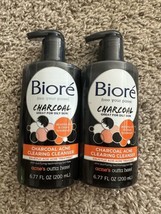 Biore Charcoal Acne Clearing Cleanser 6.77 oz (Pack of 2) - $9.50