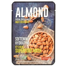 5X Korean Sheet Hydrating Mask DERMAL Superfood Almond 25g - £18.38 GBP
