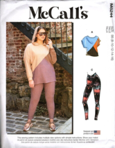 McCall&#39;s M8244 Misses 8 to 16 Top, Hoodie and Leggings Uncut Sewing Pattern - £11.70 GBP