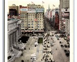 Fifth Avenue From 40th Street View New York City NY NYC UNP WB Postcard Q23 - $3.36