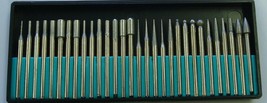 30 Jewelers diamond drill bits stone glass metal rotary tools  400 fine ... - $10.84