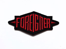 FOREIGNER HEAVY ROCK POP MUSIC BAND EMBROIDERED PATCH  - £3.92 GBP