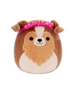Squishmallows 5&quot; Valentines Andres The Sheltie Dog - £13.19 GBP