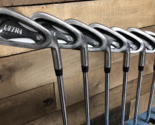 USED RH Wilson Ultra MBT Iron Golf Set #3-9 Stiff Flex Steel Shafts 5672... - $293.95