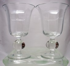 Colony Vintage made in Romania Retrospect Iced Tea Stemware Glass (2ea) - $44.50