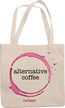 Make Your Mark Design Alternative Coffee (Wine) Funny Reusable Tote Bag For A Mi - £17.20 GBP