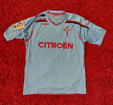 CELTA VIGO Home Football Shirt Jersey Camiseta Umbro Trikot Size L Bleu ... - £62.69 GBP