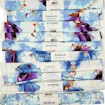 Frozen 2 Fat Quarter 18”x 21” 100% Cotton Fabric Lot of 10 New Variety - $34.64