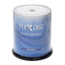 Cd-R 700Mb 52X White Thermal Hub Printable - 100 Disc Spindle (Ffp) - - $49.99