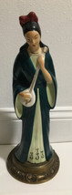 Heavy Antique/Vintage Art Deco Lamp with Asian Women Excellent Condition - £120.54 GBP