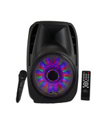 15 Inch Portable Bluetooth Speaker Sound Volume Reactive Lights - €153,85 EUR