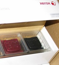 AUTHENTIC GENUINE MAGENTA &amp; BLACK SOLID INK STICKS FOR XEROX COLORQUBE 8... - $135.77