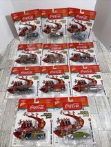 2005 Johnny Lightning Coca-Cola Complete Set Of 11 Holiday Automents Die... - $186.96