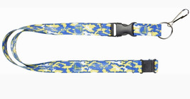 Golden State Warriors CAMO Breakaway 24&#39;&#39; Lanyard with KeyChain Clip - £6.12 GBP