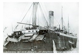 rs2961 - Stern Section of White Star Liner Suevic at Southampton - print... - $2.80