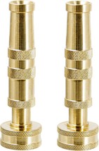 Twinkle Star Heavy-Duty Brass Adjustable Twist Hose Nozzle, Garden, Twis... - $33.97