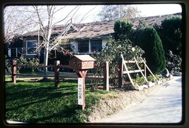 1965 Woodland Hills CA Moser Home at 22626 Hatteras Street 1 Kodachrome Slide - £2.33 GBP