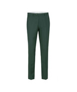 Men Flat Front Suit Separate Pants Slim Fit Soft light Weight Slacks 201... - £48.10 GBP
