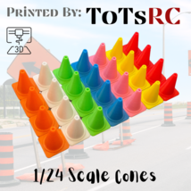 RC Car Rock Crawler Traffic Course Cones NEW COLORS - $168.05 MXN+