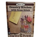 Country Kitchen with Cross Stitch Embroidery CD by Cactus Punch, DES14 - $19.40