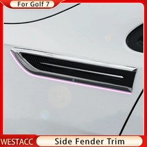 2Pcs Car  Decal Blade Shape Sticker  Side Stickers for  Vw Golf 7 Mk7 for Skoda  - £76.01 GBP