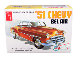 Skill 2 Model Kit 1951 Chevrolet Bel Air 2-in-1 Kit &quot;Retro Deluxe Edition&quot; 1/25  - $48.24